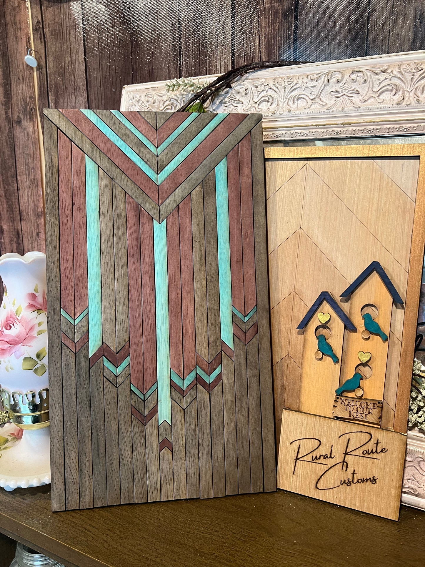 Dream catcher barn quilt