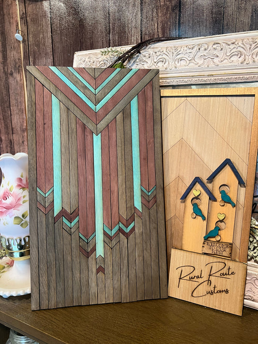 Dream catcher barn quilt
